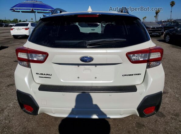 JF2GTAMC7KH342406 2019 SUBARU CROSSTREK Белый Вид сзади