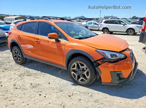 JF2GTAMC7LH229234 2020 SUBARU CROSSTREK Оранжевый Передняя правая четверть