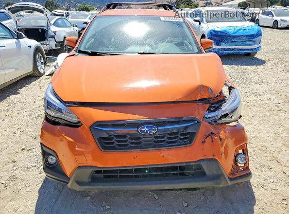 JF2GTAMC7LH229234 2020 SUBARU CROSSTREK Оранжевый Вид спереди