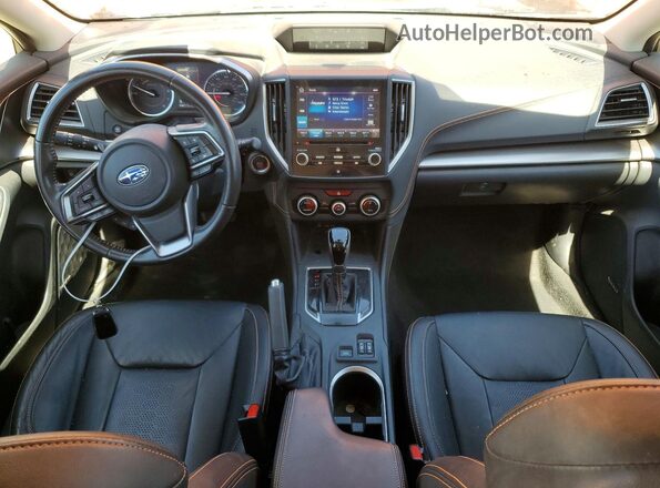 JF2GTAMC7LH229234 2020 SUBARU CROSSTREK Оранжевый Вид панели приборов