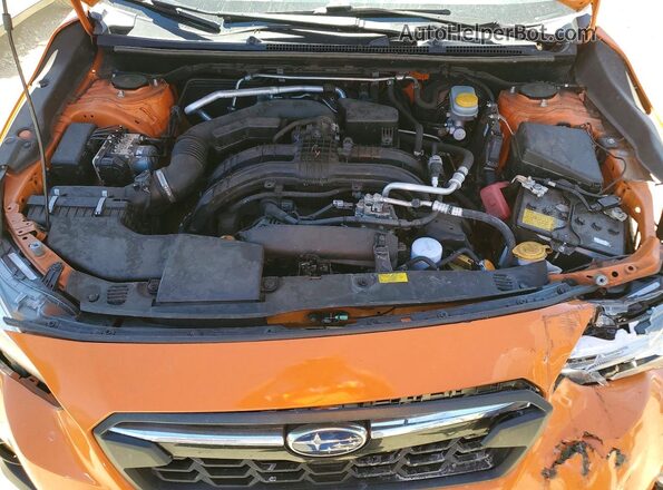 JF2GTAMC7LH229234 2020 SUBARU CROSSTREK Оранжевый Вид подкапотного пространства