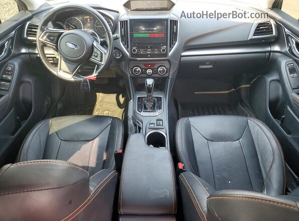 JF2GTAMC8K8259406 2019 SUBARU CROSSTREK Серебряный Вид панели приборов