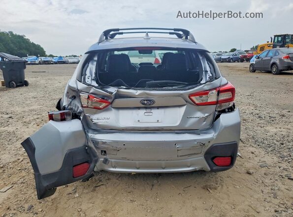 JF2GTAMC9JH282255 2018 SUBARU CROSSTREK Silver Rear view