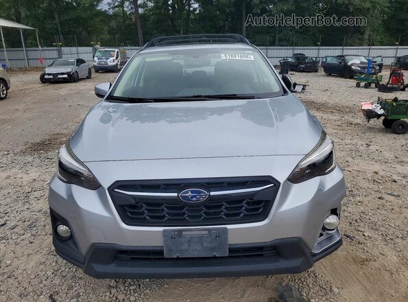 JF2GTAMC9JH282255 2018 SUBARU CROSSTREK Silver Front view