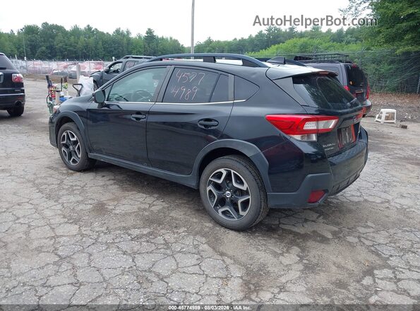 JF2GTAMCXJH215552 2018 SUBARU CROSSTREK Black Rear left