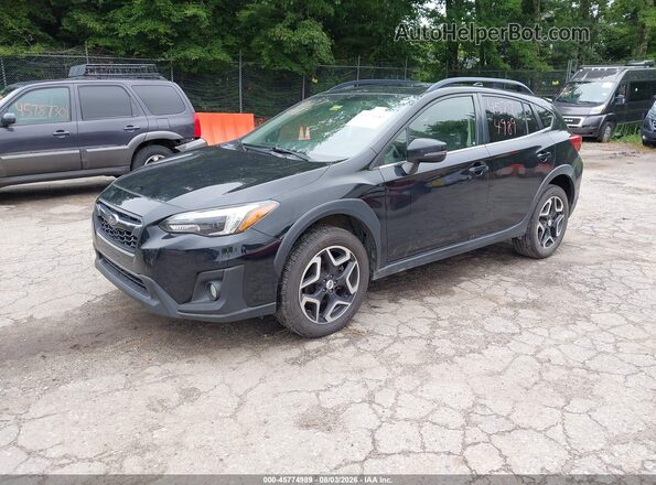 JF2GTAMCXJH215552 2018 SUBARU CROSSTREK Black Front left
