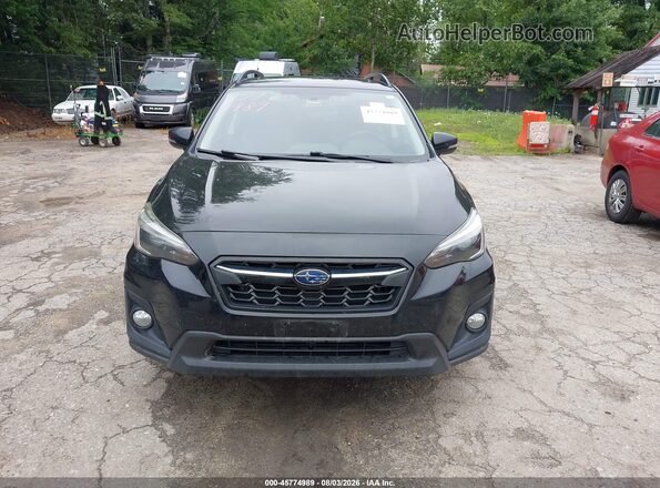 JF2GTAMCXJH215552 2018 SUBARU CROSSTREK Black Instrument cluster view