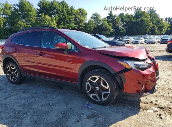 JF2GTAMCXJH316722 2018 SUBARU CROSSTREK Red Առջևի աջ