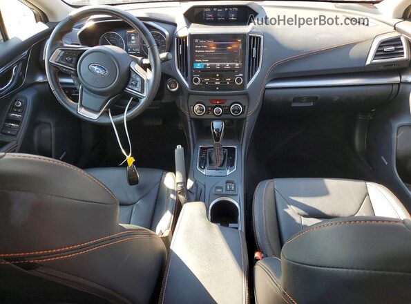 JF2GTAMCXJH316722 2018 SUBARU CROSSTREK Red Առջևի վահանակի տեսք
