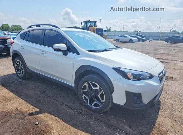 JF2GTANC0KH347834 2019 SUBARU CROSSTREK White Przód prawy