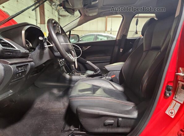 JF2GTANC0LH201161 2020 SUBARU CROSSTREK Красный Вид салона спереди