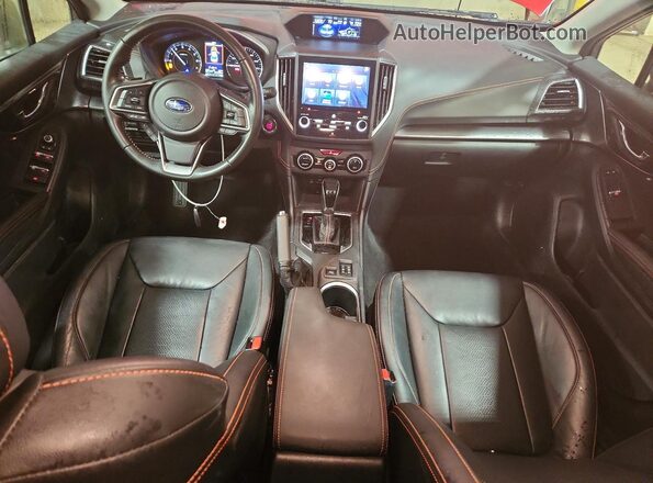 JF2GTANC0LH201161 2020 SUBARU CROSSTREK Красный Вид панели приборов