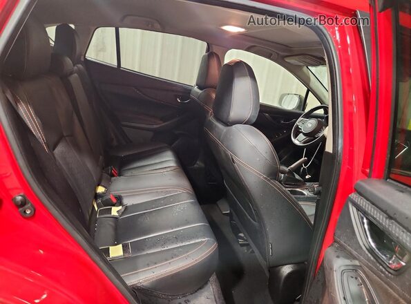 JF2GTANC0LH201161 2020 SUBARU CROSSTREK Красный Вид задних сидений