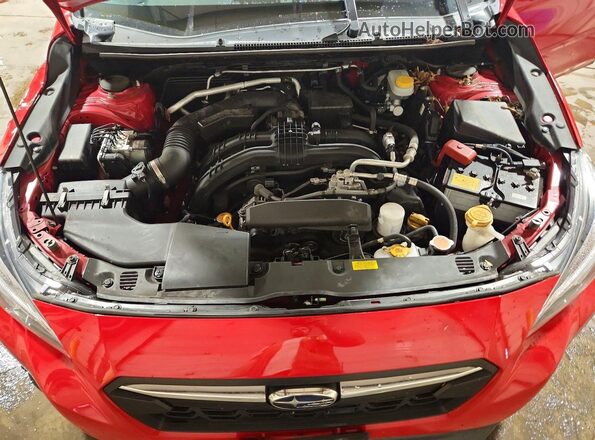 JF2GTANC0LH201161 2020 SUBARU CROSSTREK Красный Вид задней части салона
