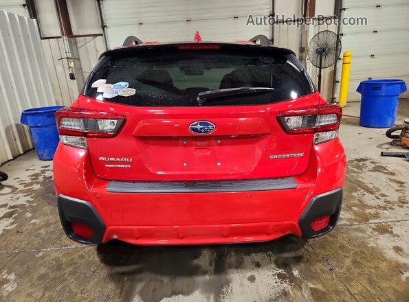 JF2GTANC0LH201161 2020 SUBARU CROSSTREK Красный Вид сзади