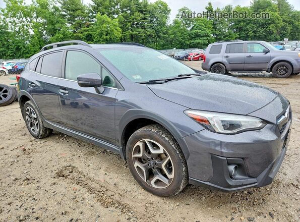 JF2GTANC1L8229700 2020 SUBARU CROSSTREK Gray Delantero derecho