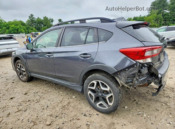 JF2GTANC1L8229700 2020 SUBARU CROSSTREK Gray Trasero izquierdo