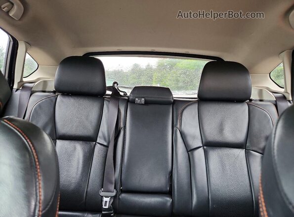 JF2GTANC1L8229700 2020 SUBARU CROSSTREK Gray Vista de los asientos traseros