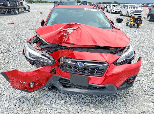 JF2GTANC1L8237148 2020 SUBARU CROSSTREK Red Front view