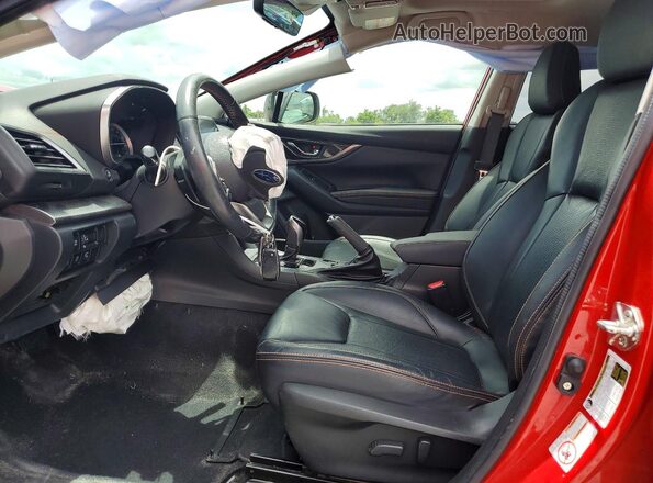 JF2GTANC1L8237148 2020 SUBARU CROSSTREK Red Front interior view