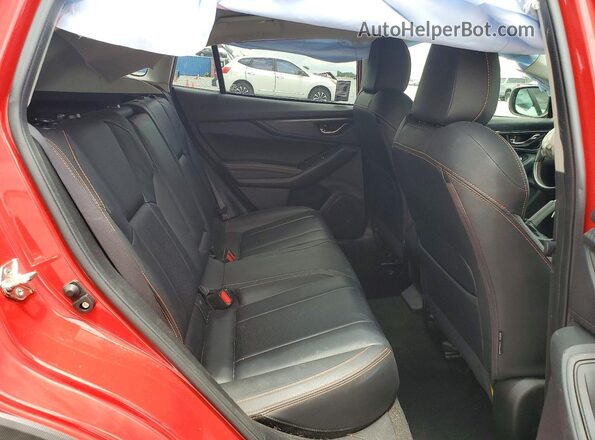 JF2GTANC1L8237148 2020 SUBARU CROSSTREK Red Rear seats view
