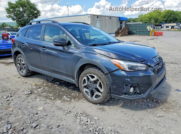 JF2GTANC2K8334888 2019 SUBARU CROSSTREK Gray Передня права чверть