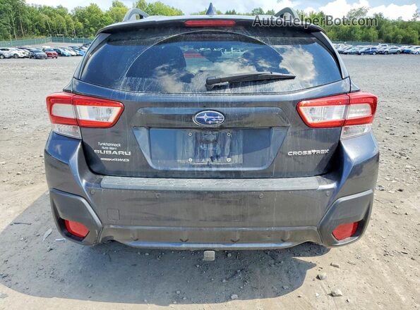 JF2GTANC2K8334888 2019 SUBARU CROSSTREK Gray Вид ззаду