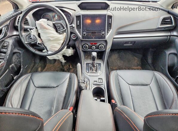 JF2GTANC2LH277612 2020 SUBARU CROSSTREK Blue Вид панелі приладів