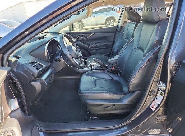JF2GTANC4KH220505 2019 SUBARU CROSSTREK Black წინა სალონის ხედი