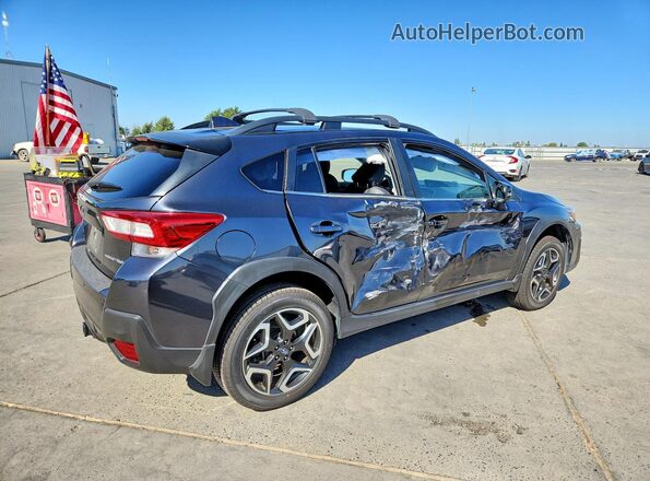JF2GTANC4KH220505 2019 SUBARU CROSSTREK Black უკანა მარჯვენა