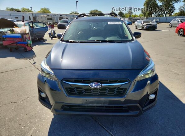 JF2GTANC4KH220505 2019 SUBARU CROSSTREK Black წინა ხედი