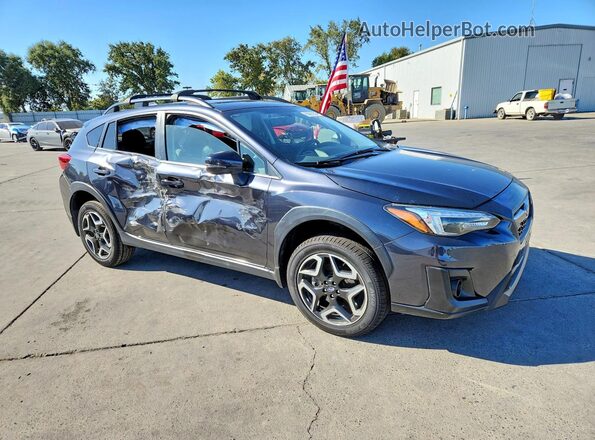 JF2GTANC4KH220505 2019 SUBARU CROSSTREK Black წინა მარჯვენა
