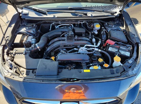 JF2GTANC4KH220505 2019 SUBARU CROSSTREK Black უკანა სალონის ხედი