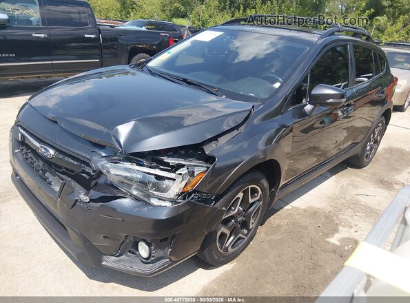 JF2GTANC4KH227082 2019 SUBARU CROSSTREK Серый Передняя левая четверть