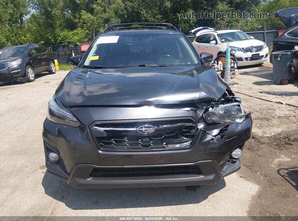 JF2GTANC4KH227082 2019 SUBARU CROSSTREK Серый Вид щитка приборов