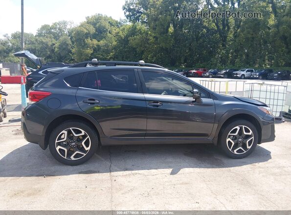 JF2GTANC4KH227082 2019 SUBARU CROSSTREK Серый Вид задней части салона