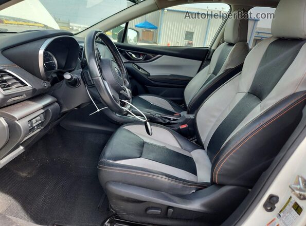 JF2GTANC4KH391870 2019 SUBARU CROSSTREK White Вид салону спереду