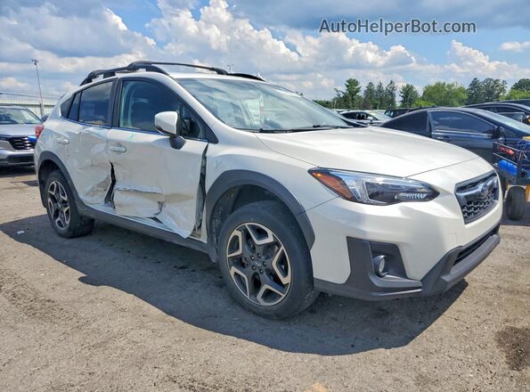 JF2GTANC5K8301125 2019 SUBARU CROSSTREK White Передня права чверть