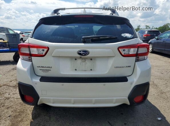 JF2GTANC5K8301125 2019 SUBARU CROSSTREK White Вид ззаду