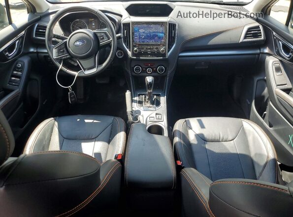 JF2GTANC5K8301125 2019 SUBARU CROSSTREK White Вид панелі приладів