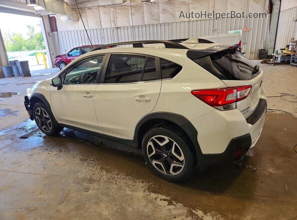 JF2GTANC5KH261855 2019 SUBARU CROSSTREK White Հետևի ձախ