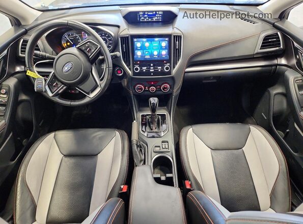 JF2GTANC5KH261855 2019 SUBARU CROSSTREK White Առջևի վահանակի տեսք