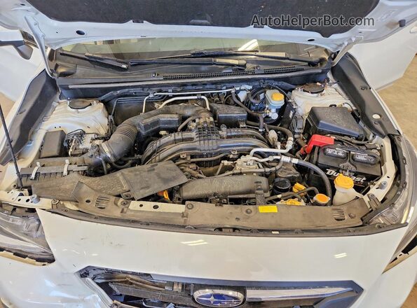 JF2GTANC5KH261855 2019 SUBARU CROSSTREK White Շարժիչի բաժամունքի տեսք