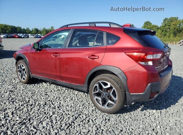JF2GTANC5KH317728 2019 SUBARU CROSSTREK Темно-бордовый Задняя левая четверть
