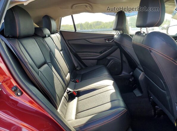 JF2GTANC5KH317728 2019 SUBARU CROSSTREK Темно-бордовый Вид задней части салона