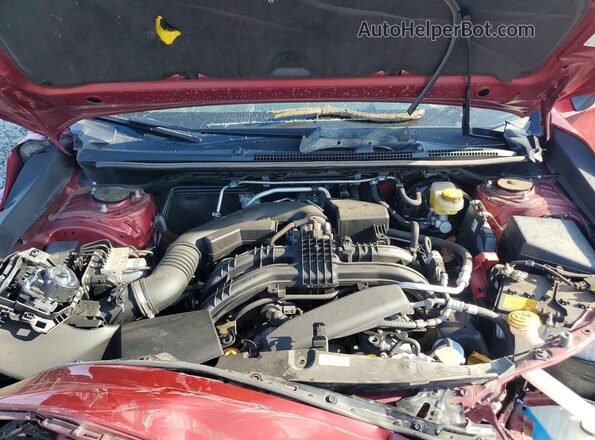 JF2GTANC5KH317728 2019 SUBARU CROSSTREK Темно-бордовый Вид подкапотного пространства