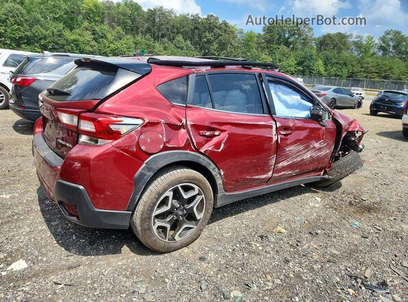 JF2GTANC6K8300405 2019 SUBARU CROSSTREK Burgundy უკანა მარჯვენა