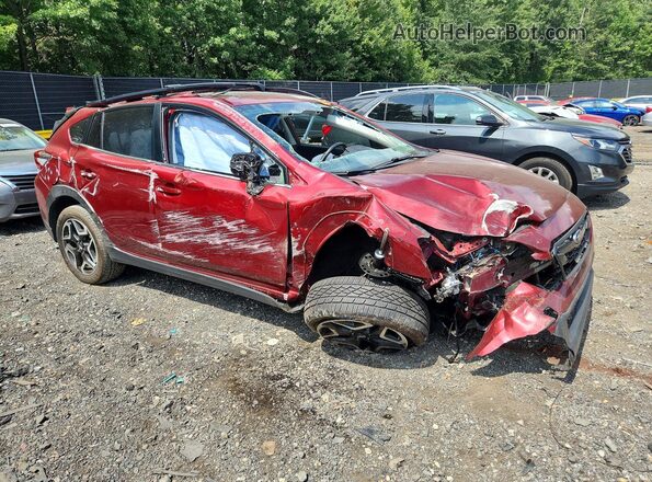 JF2GTANC6K8300405 2019 SUBARU CROSSTREK Burgundy წინა მარჯვენა