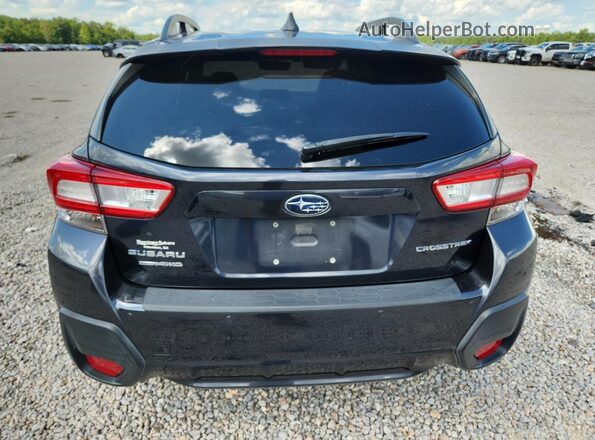 JF2GTANC6K8373256 2019 SUBARU CROSSTREK Черный Вид сзади