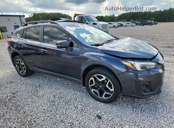 JF2GTANC6K8373256 2019 SUBARU CROSSTREK Черный Передняя правая четверть